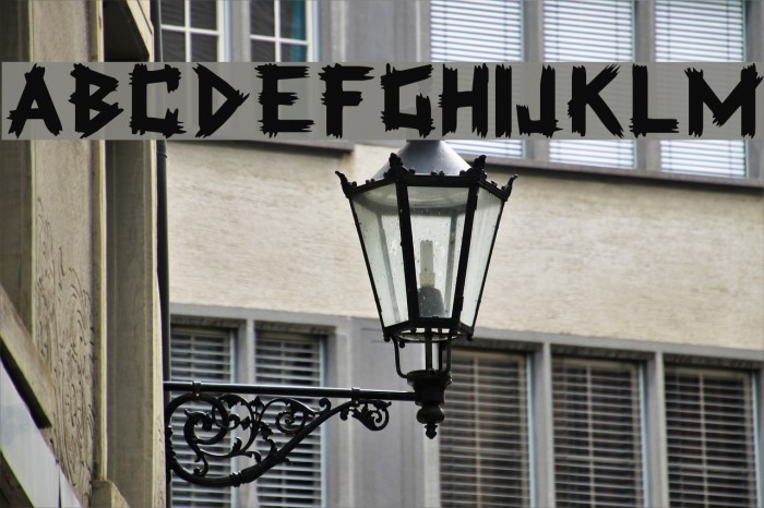Rockmaker Font examples