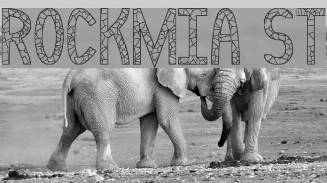 Rockmia St Font examples