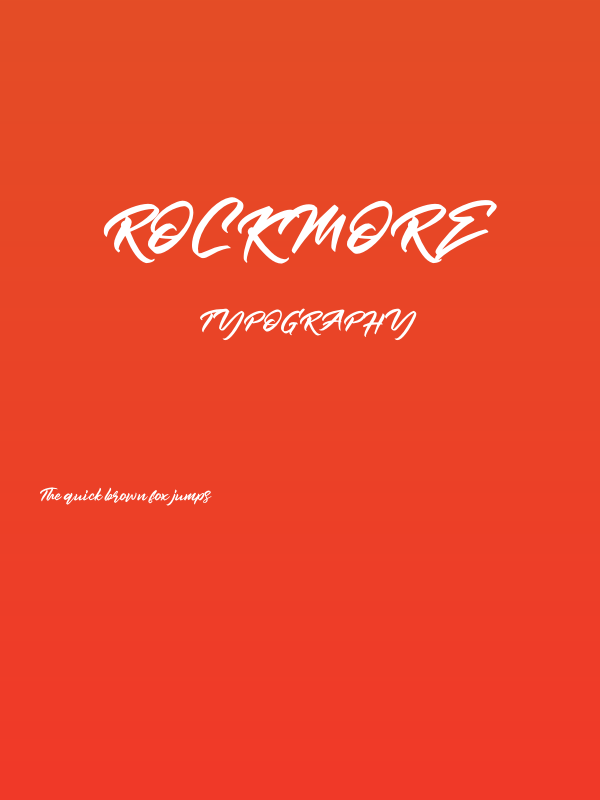 Rockmore Poster