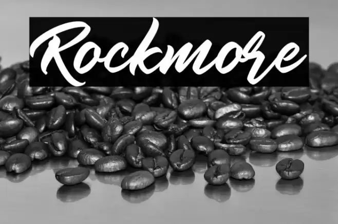 Rockmore Font examples