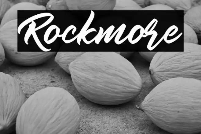 Rockmore Font examples