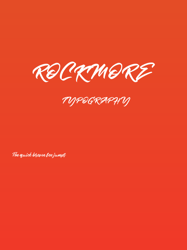 Rockmore Poster