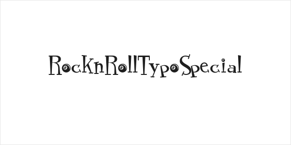 RocknRollTypoSpecial Logo