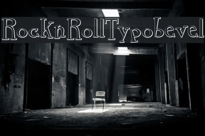 RocknRollTypobevel Example 1