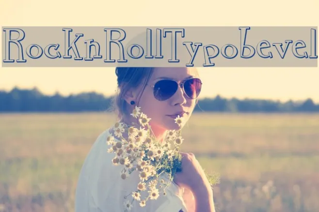 RocknRollTypobevel Example 3