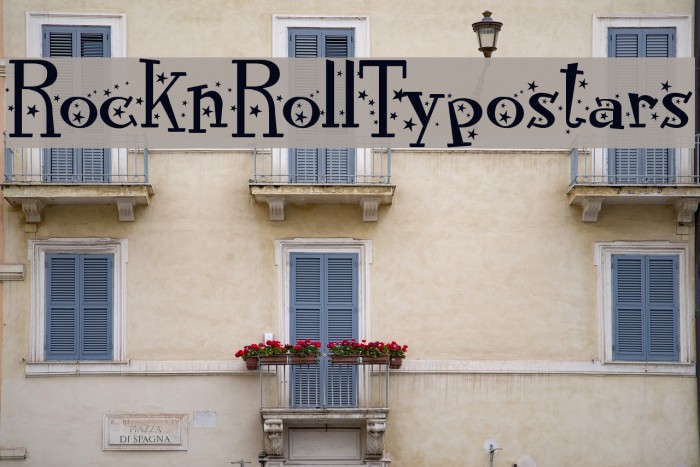 RocknRollTypostars Example 2