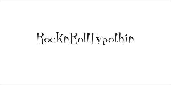 RocknRollTypothin Logo