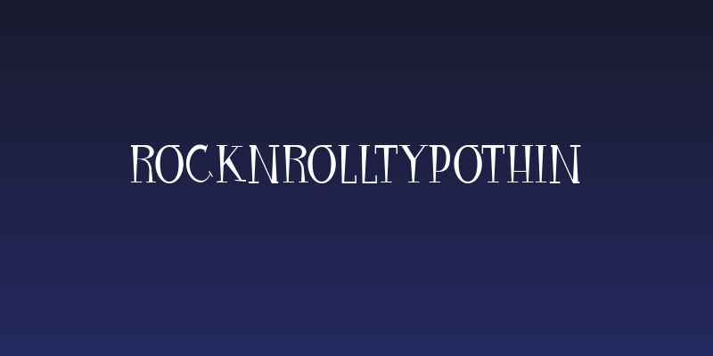 RocknRollTypothin Social Header