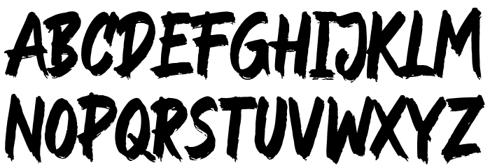 Rockndut Font LOWERCASE