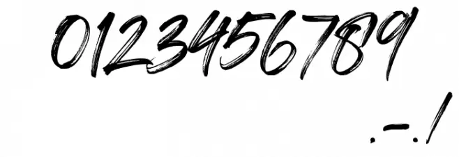 Rockness Font OTHER CHARS