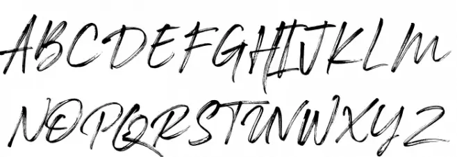 Rockness Schriftart Groß