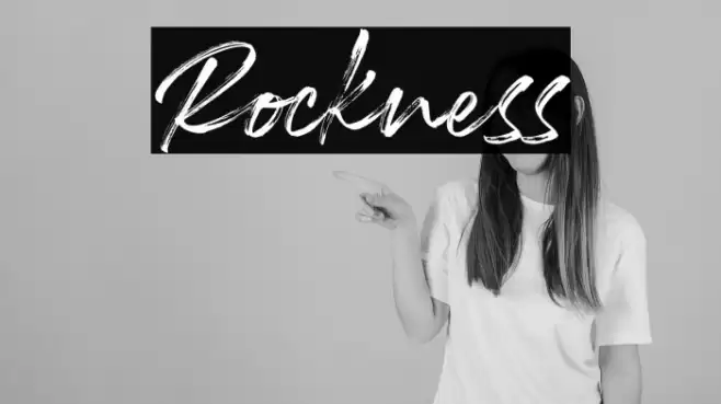 Rockness Font examples