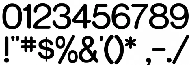 RockoFLF Font OTHER CHARS