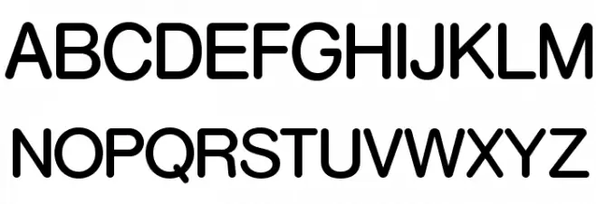 RockoFLF Font UPPERCASE
