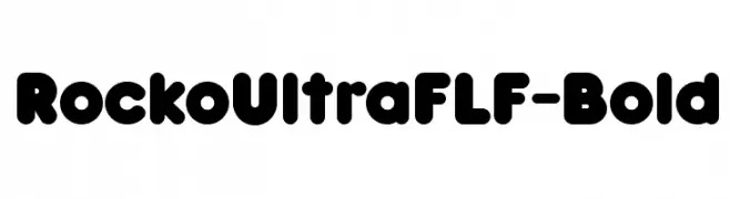 RockoUltraFLF-Bold  font caratteri gratis