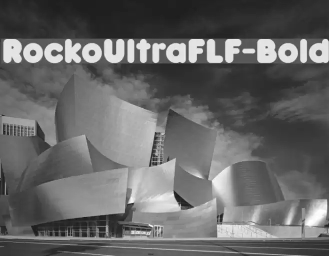 RockoUltraFLF-Bold  examples