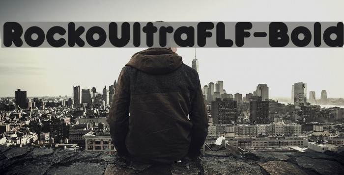RockoUltraFLF-Bold Font examples