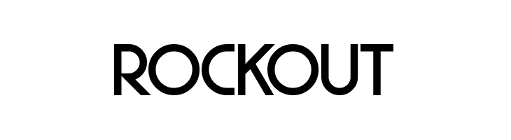 Rockout  नि: शुल्क फ़ॉन्ट्स डाउनलोड