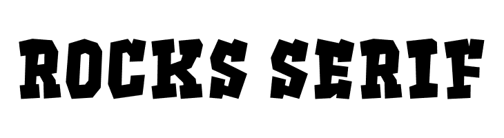 Rocks Serif  免费字体下载