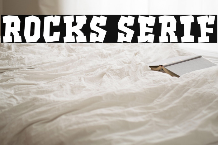 Rocks Serif Example 1