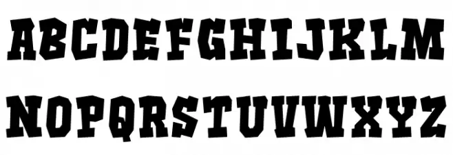 Rocks Serif Polices MINUSCULES