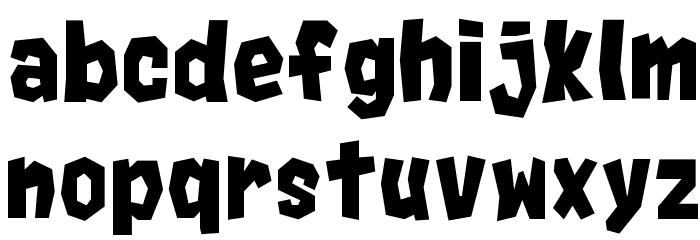 Rocks__G Font LOWERCASE