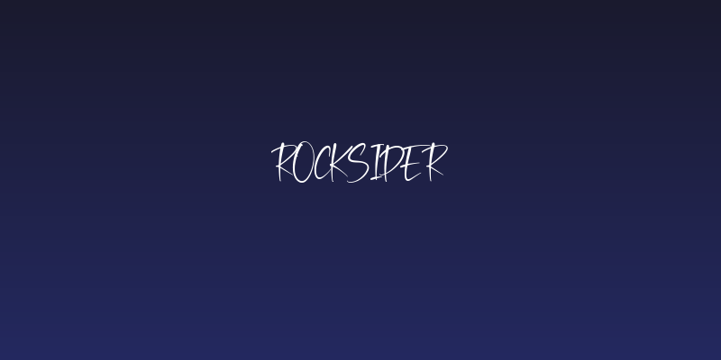 Rocksider Social Header