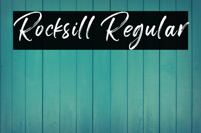 Rocksill Regular Example 3