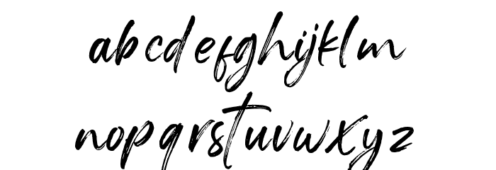 Rocksill Regular Font LOWERCASE