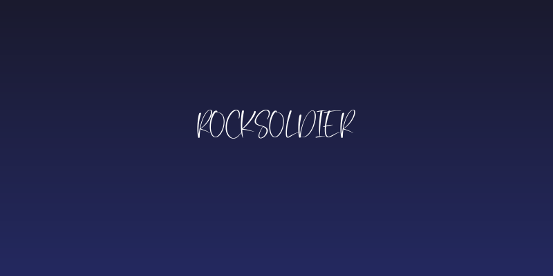 Rocksoldier Social Header
