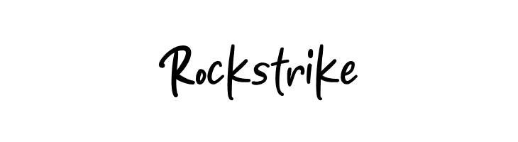 Rockstrike  Descarca Fonturi Gratis