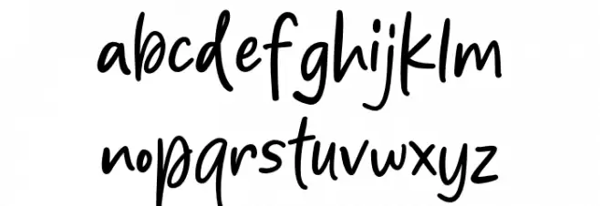 Rockstrike Font LOWERCASE
