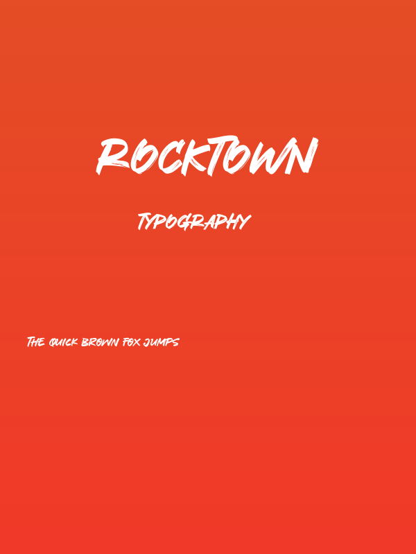 Rocktown Poster