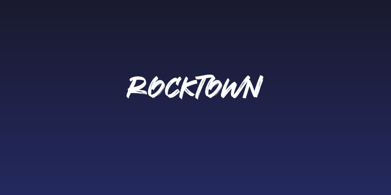 Rocktown Social Header