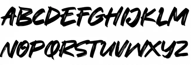 Rocktown خط أحرف صغيرة