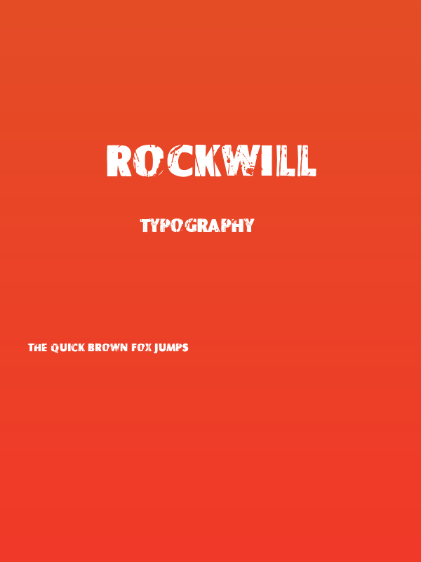 Rockwill Poster