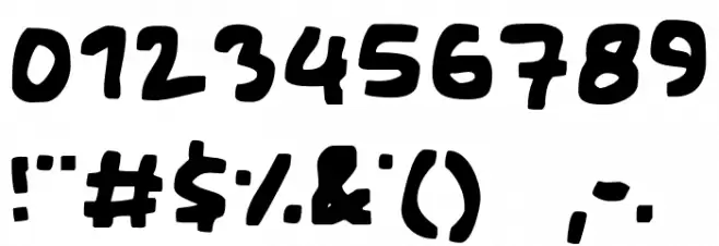 Rocky Block 字体 其它煤焦