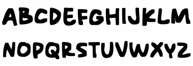 Rocky Block 字体 大写