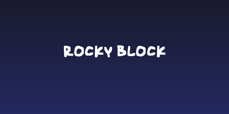 Rocky Block Social Header