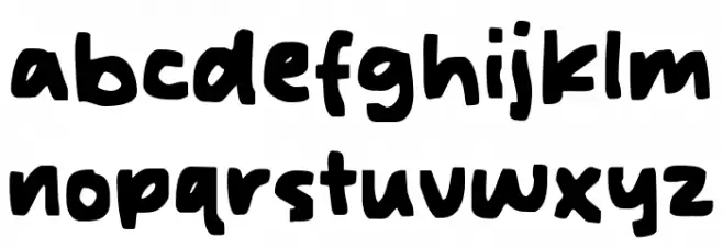 Rocky Block 字体 小写