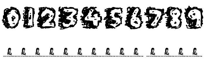 Rocky Bottoms Font OTHER CHARS
