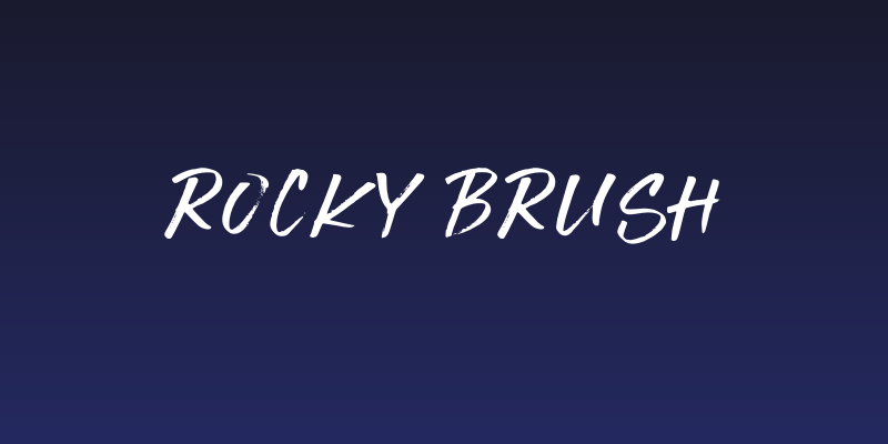 Rocky Brush Social Header