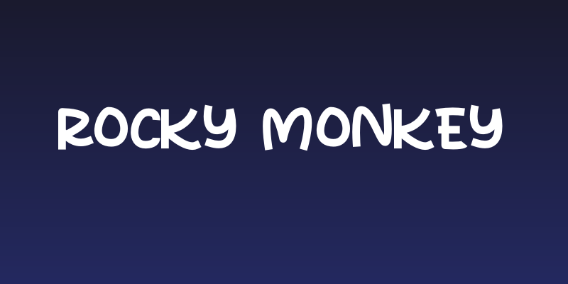 Rocky Monkey Social Header