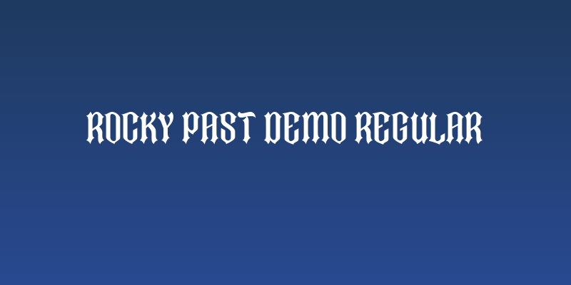Rocky Past DEMO Regular Social Header