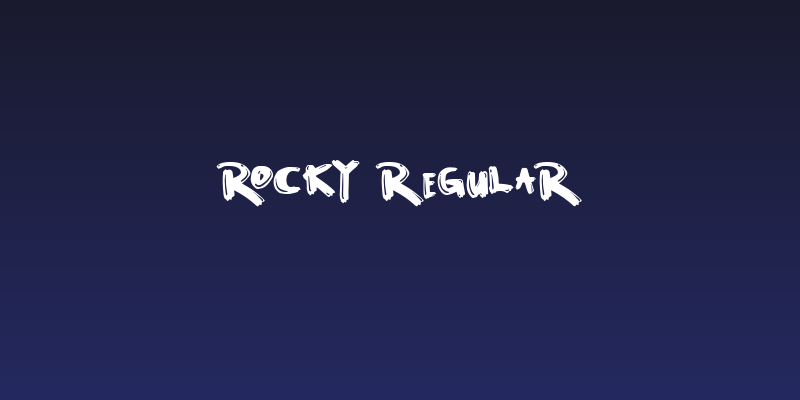 Rocky Regular Social Header