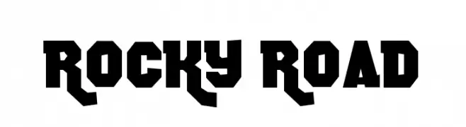 Rocky Road  フリーフォントのダウンロード
