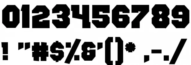 Rocky Road Font OTHER CHARS