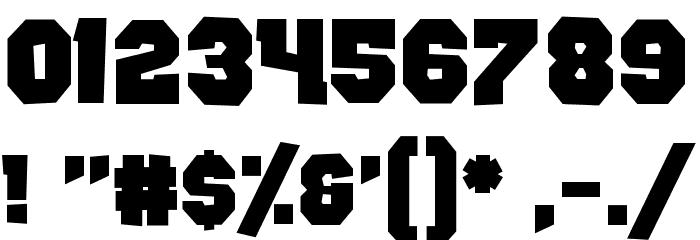 Rocky Road Font OTHER CHARS