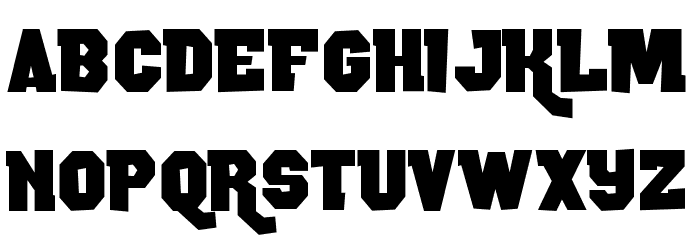 Rocky Road Font LOWERCASE