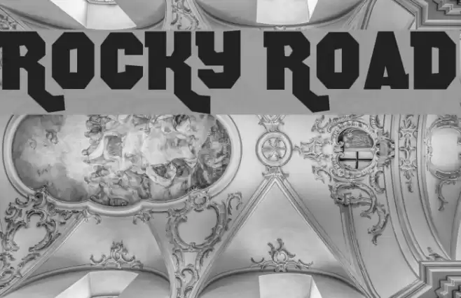Rocky Road Font examples